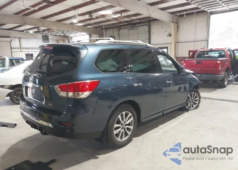2014 Nissan Pathfinder Sv z USA, uszkodzony, nr VIN 5N1AR2MN2EC675331